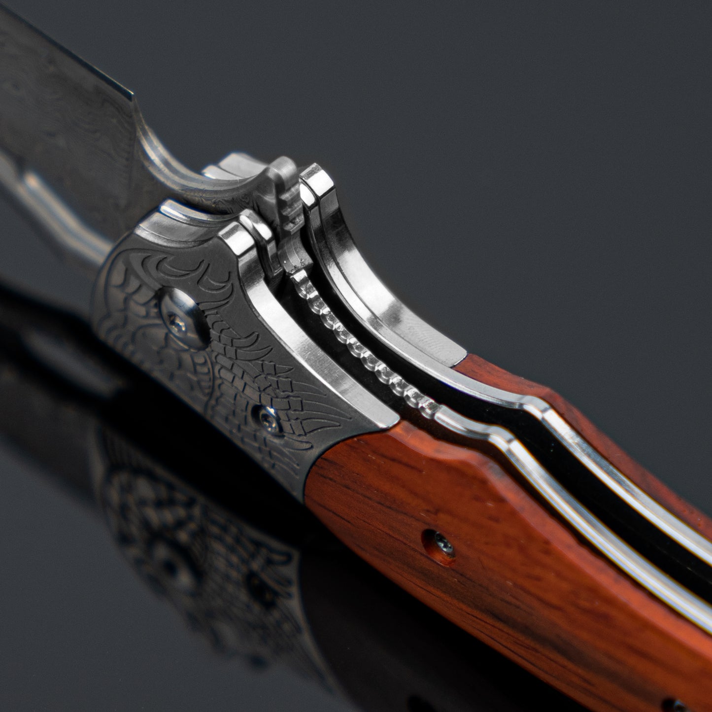 LOTHAR KINGKONG EDC Folding Pocket Knife, 3'' D2 Steel Balde and G10 Handle, Great Gifts for Dad