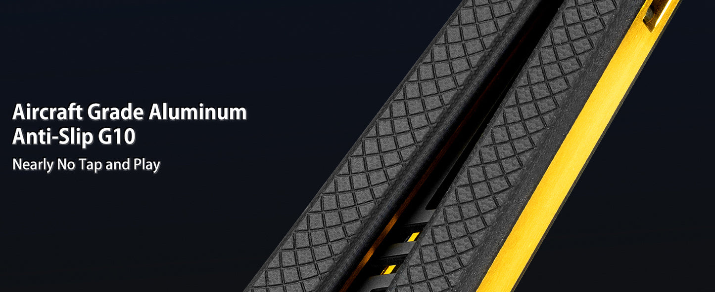 Butterfly Balisong Trainer for Practicing Flipping, Blunt Practice, No Edge Tool，Lightweight，Public-Friendly Metal Trainer