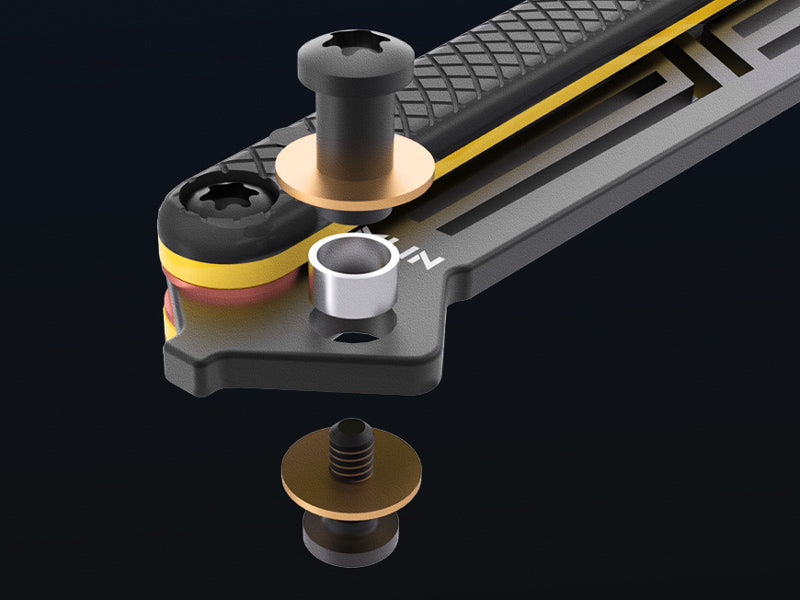 Butterfly Balisong Trainer for Practicing Flipping, Blunt Practice, No Edge Tool，Lightweight，Public-Friendly Metal Trainer