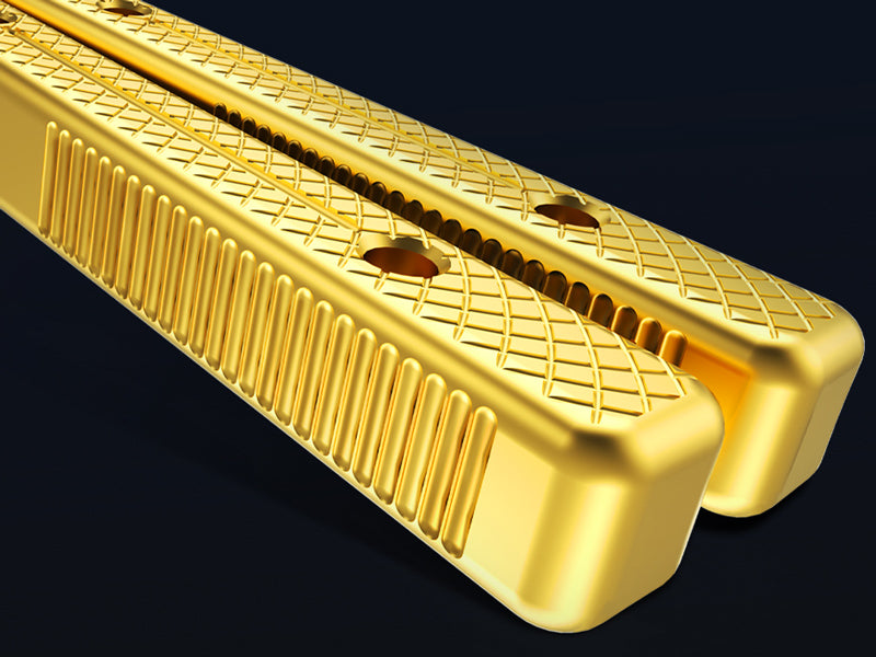 Butterfly Balisong Trainer for Practicing Flipping, Blunt Practice, No Edge Tool，Lightweight，Public-Friendly Metal Trainer