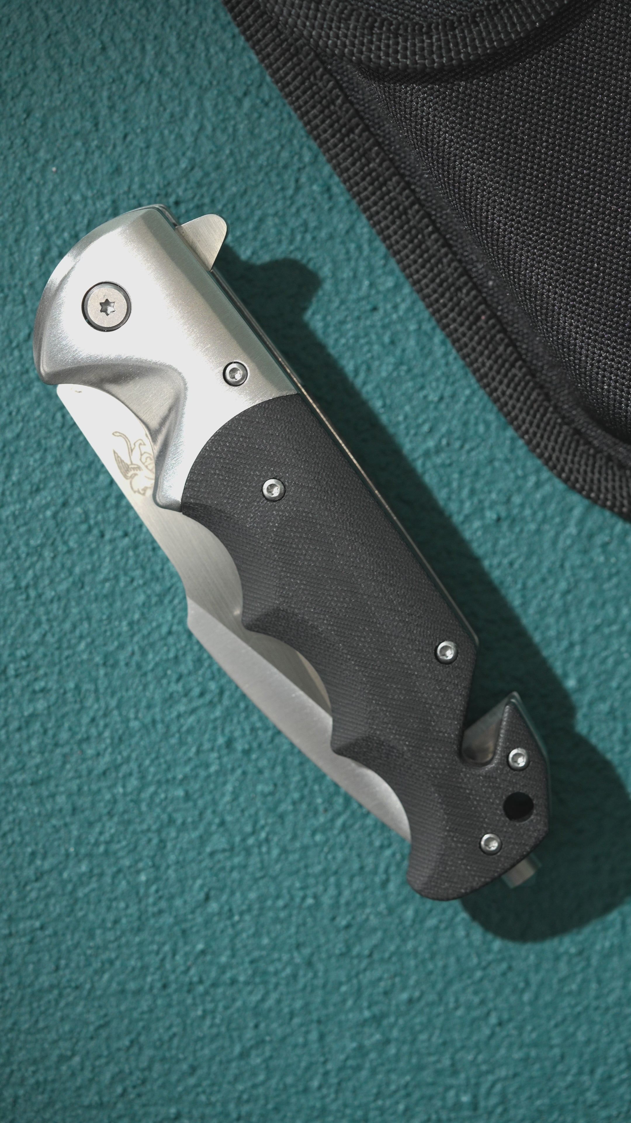 LOTHAR SMAUG Pocket Knife 4 inch D2 Steel Blade Folding Knife
